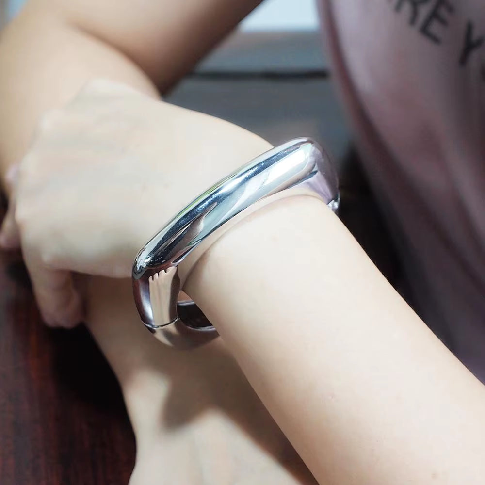 Alloy Bangles Bracelets Women Metal Charm Geometry Statement Cuff Bangles Fashion Jewelry Gold Color